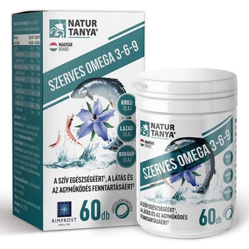 Natur Tanya Szerves Omega 3-6-9 kapszula 60db